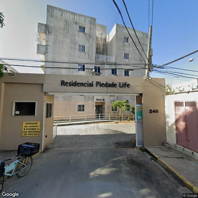 Imagem estática do "Street View" da localização