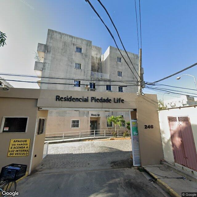 Imagem estática do "Street View" da localização