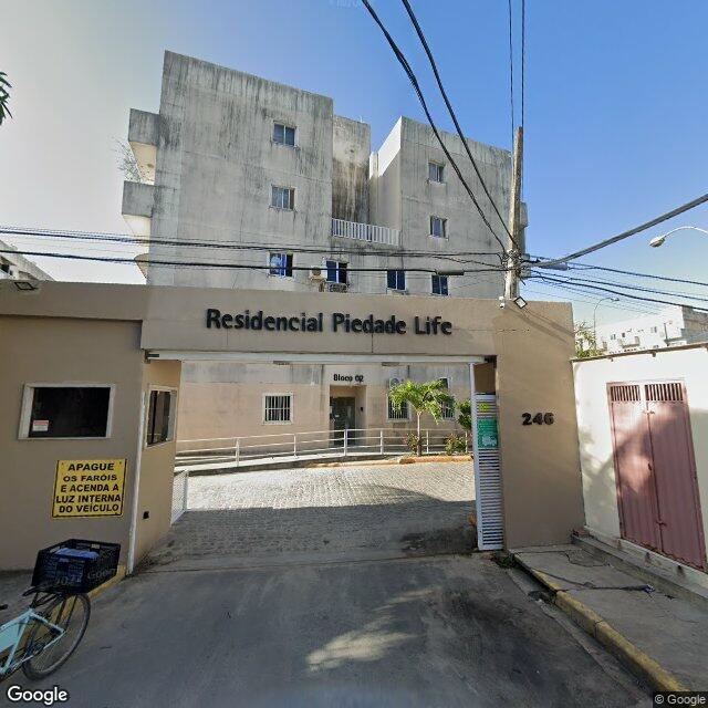 Imagem estática do "Street View" da localização