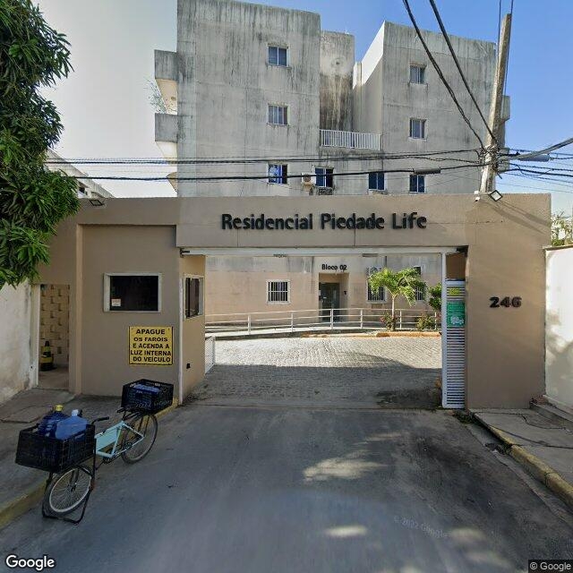 Imagem estática do "Street View" da localização