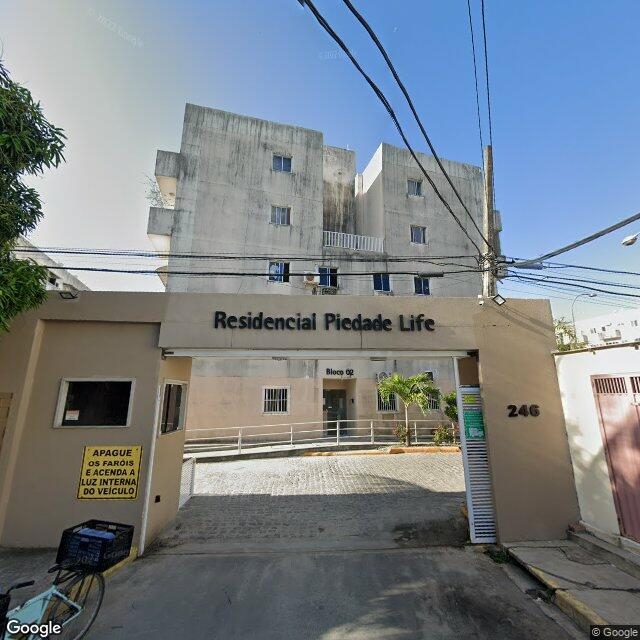 Imagem estática do "Street View" da localização