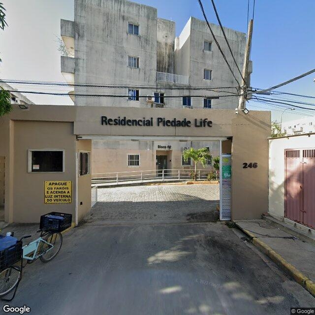 Imagem estática do "Street View" da localização