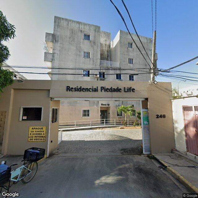 Imagem estática do "Street View" da localização