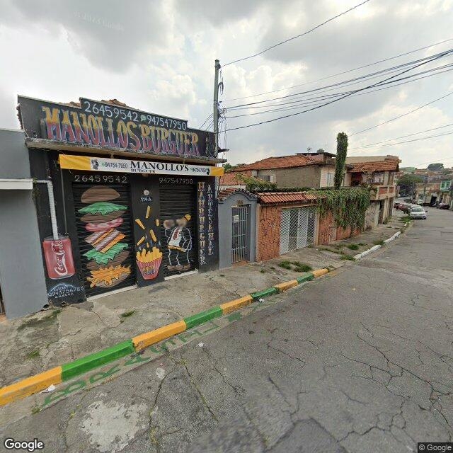 Imagem estática do "Street View" da localização