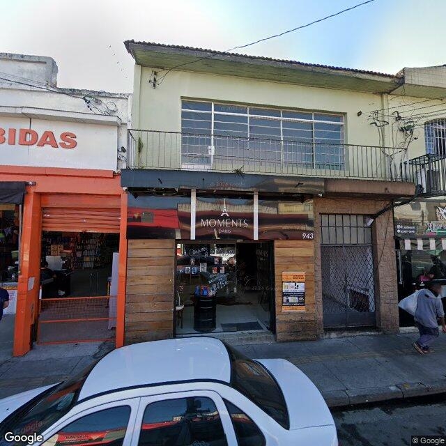 Imagem estática do "Street View" da localização