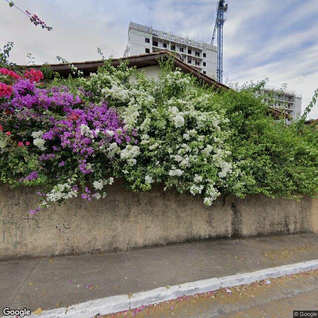 Imagem estática do "Street View" da localização