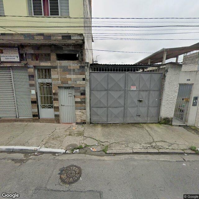 Imagem estática do "Street View" da localização