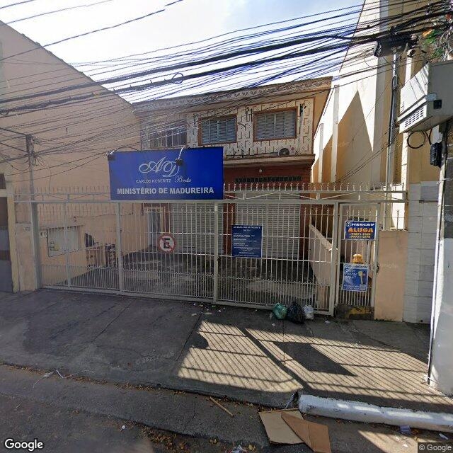 Imagem estática do "Street View" da localização