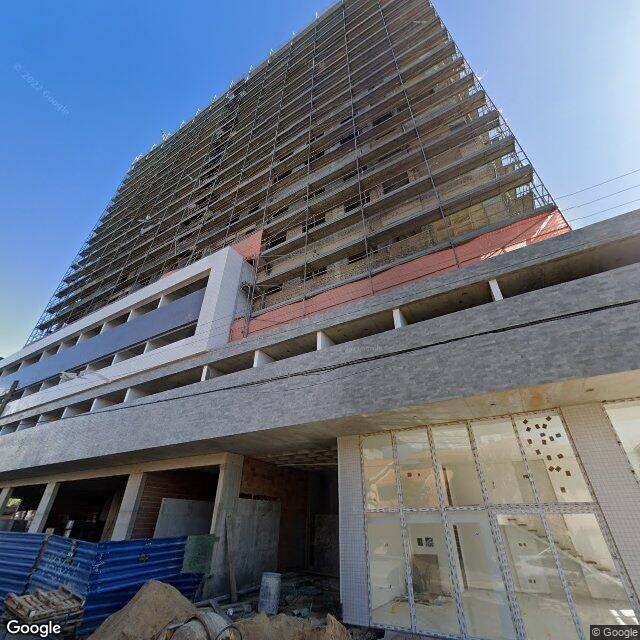 Imagem estática do "Street View" da localização