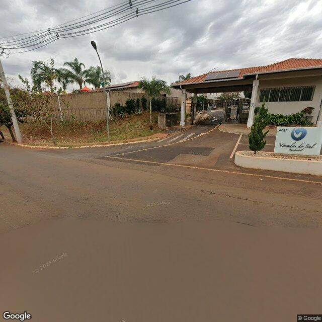 Imagem estática do "Street View" da localização