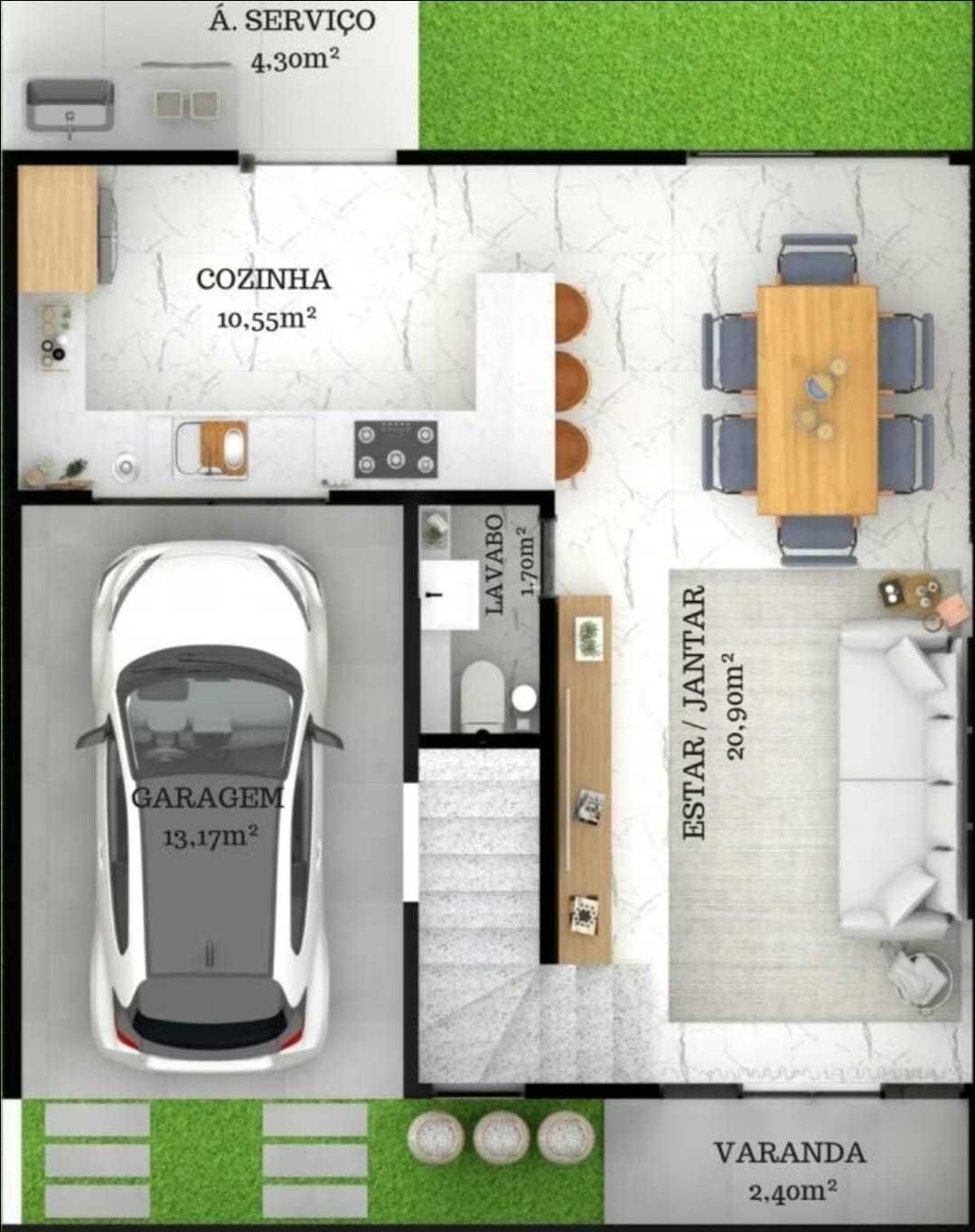 Casa, 3 quartos, 168 m² - Foto 10