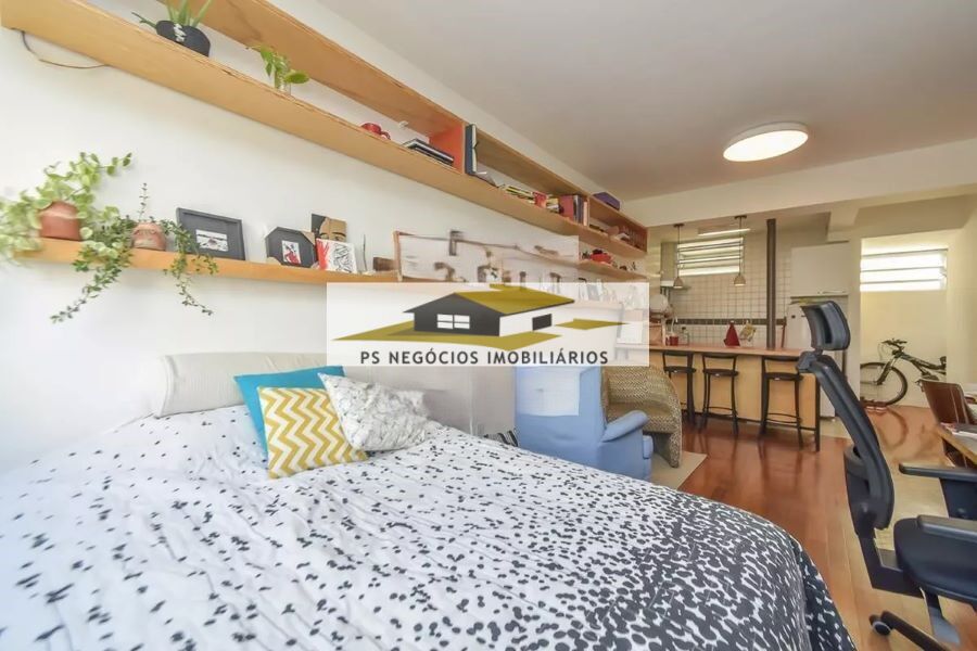 Apartamento à venda com 1 quarto, 42m² - Foto 1