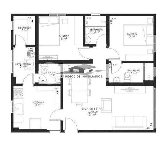 Apartamento, 2 quartos, 72 m² - Foto 13