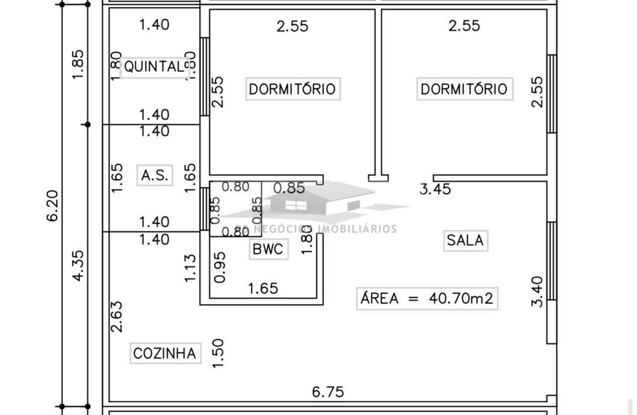 Apartamento à venda com 2 quartos, 40m² - Foto 8