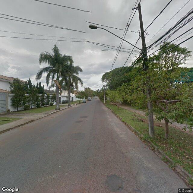 Imagem estática do "Street View" da localização