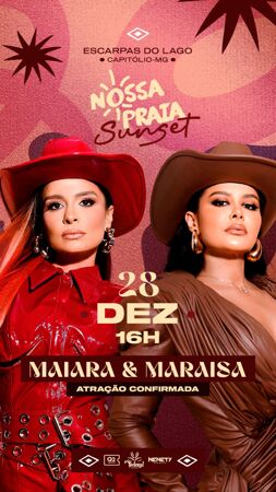 Show Maiara e Maraisa Escarpas 2024 -  28/12/2024