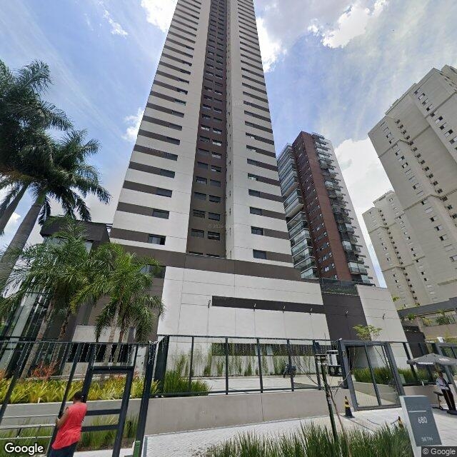 Imagem estática do "Street View" da localização