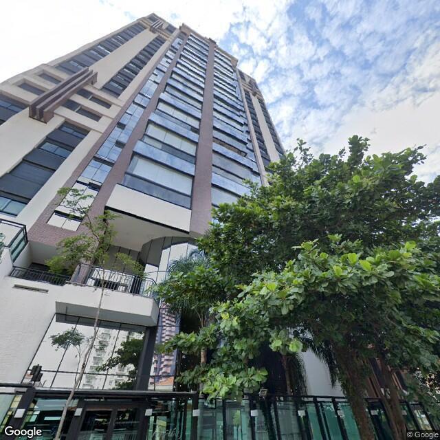 Imagem estática do "Street View" da localização