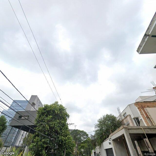 Imagem estática do "Street View" da localização