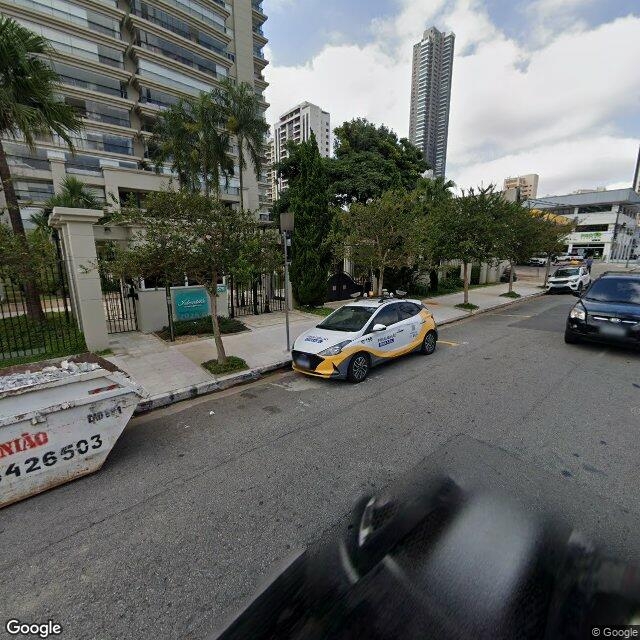 Imagem estática do "Street View" da localização