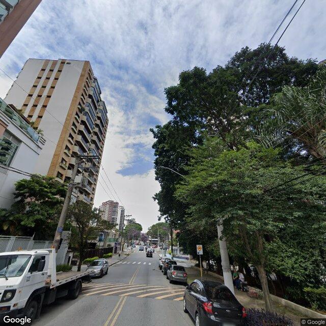 Imagem estática do "Street View" da localização