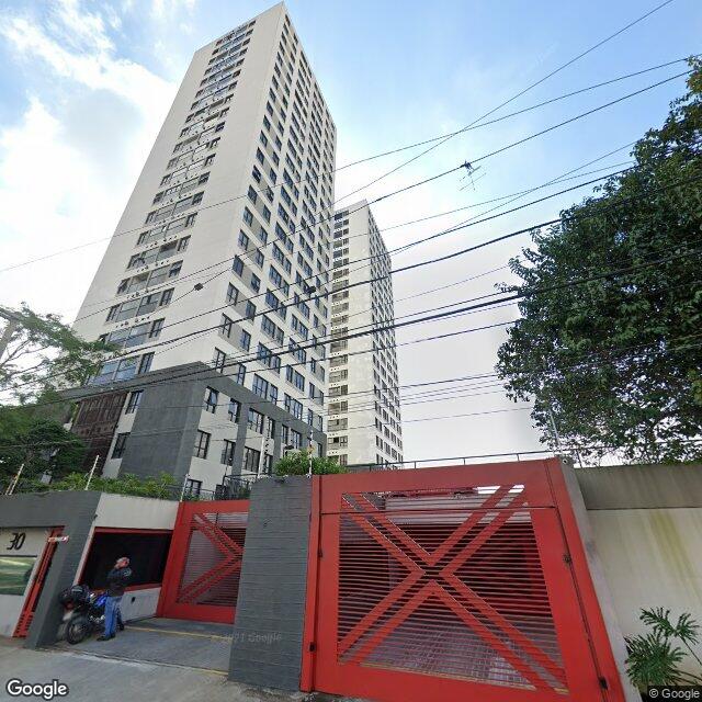 Imagem estática do "Street View" da localização