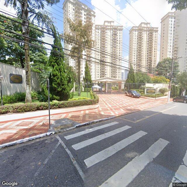 Imagem estática do "Street View" da localização