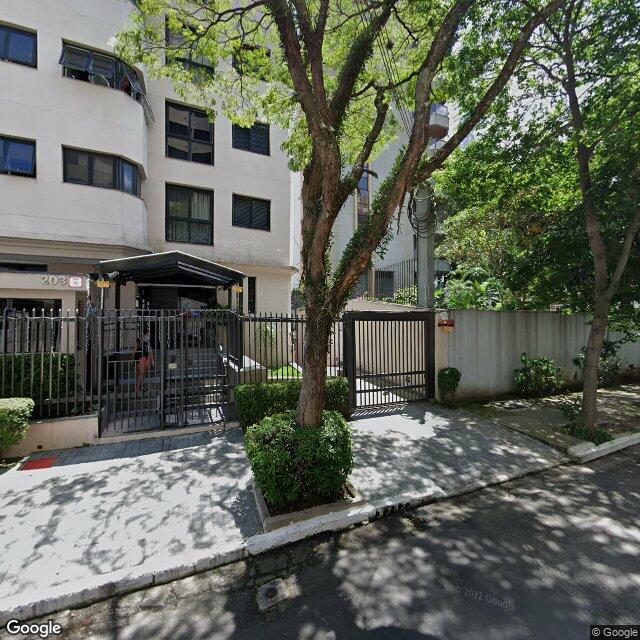 Imagem estática do "Street View" da localização