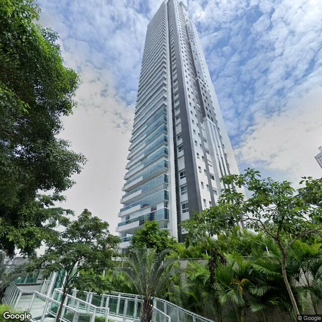 Imagem estática do "Street View" da localização