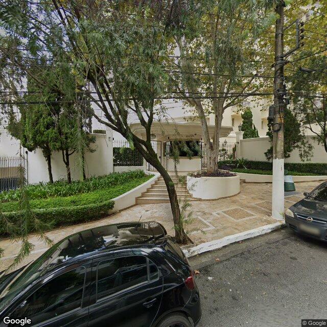 Imagem estática do "Street View" da localização