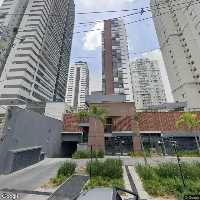 Imagem estática do "Street View" da localização