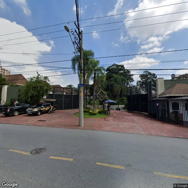 Imagem estática do "Street View" da localização