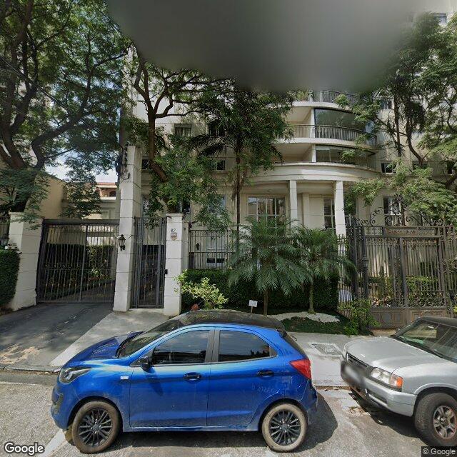 Imagem estática do "Street View" da localização