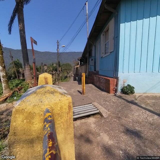 Imagem estática do "Street View" da localização