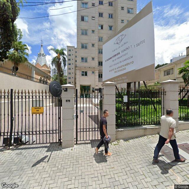 Imagem estática do "Street View" da localização