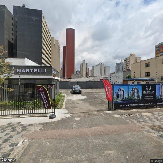 Imagem estática do "Street View" da localização