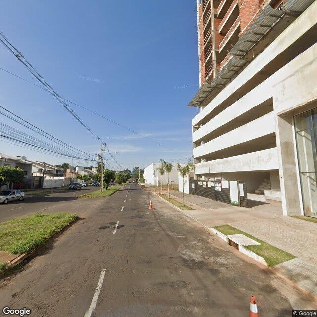 Imagem estática do "Street View" da localização