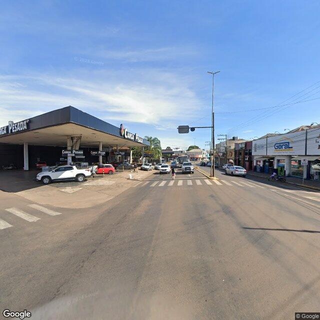 Imagem estática do "Street View" da localização