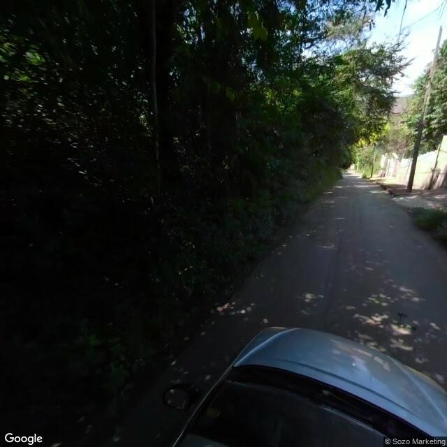 Imagem estática do "Street View" da localização