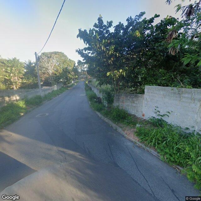 Imagem estática do "Street View" da localização