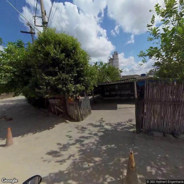 Imagem estática do "Street View" da localização