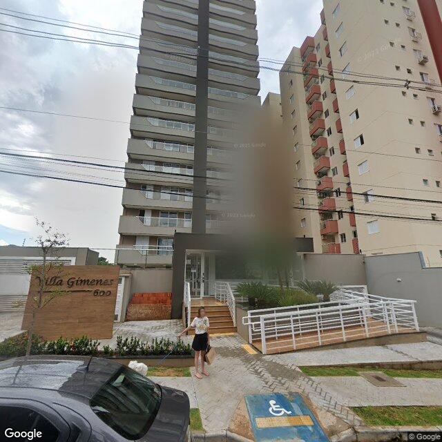 Imagem estática do "Street View" da localização