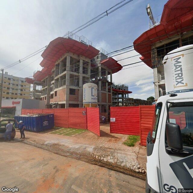 Imagem estática do "Street View" da localização