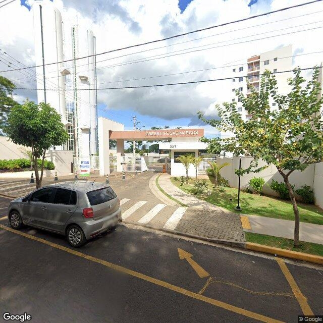 Imagem estática do "Street View" da localização