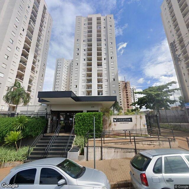 Imagem estática do "Street View" da localização
