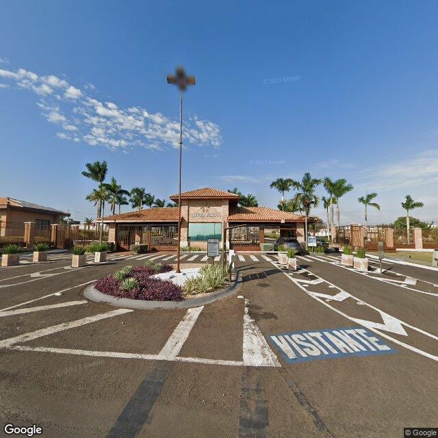 Imagem estática do "Street View" da localização