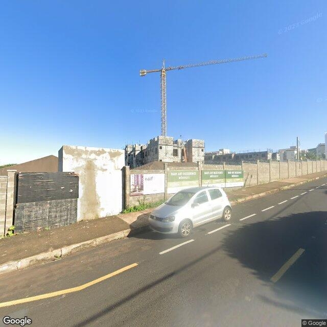 Imagem estática do "Street View" da localização