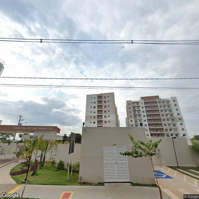 Imagem estática do "Street View" da localização