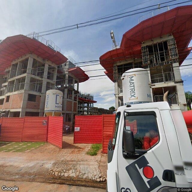 Imagem estática do "Street View" da localização