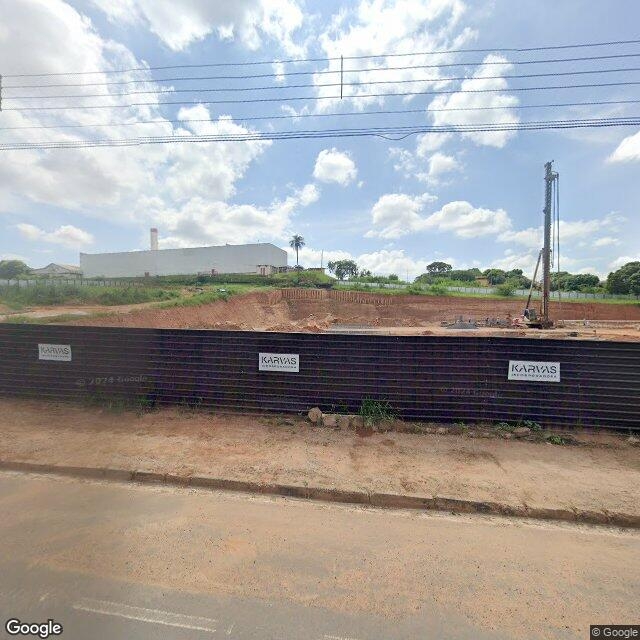 Imagem estática do "Street View" da localização